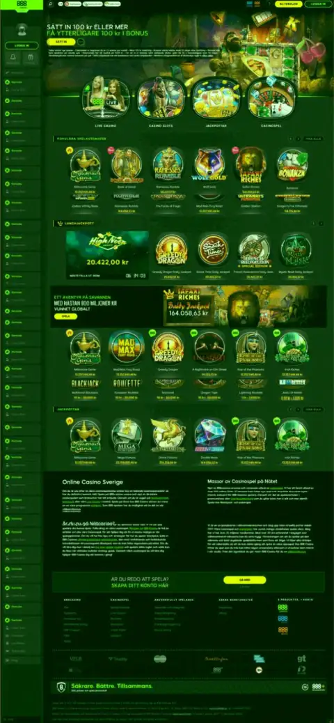 Вранье на страницах веб-ресурса мошенников 888 Casino