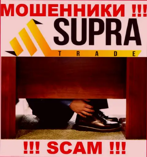 На ресурсе компании SupraTrade не сказано ни единого слова о их непосредственном руководстве - это МОШЕННИКИ !!!