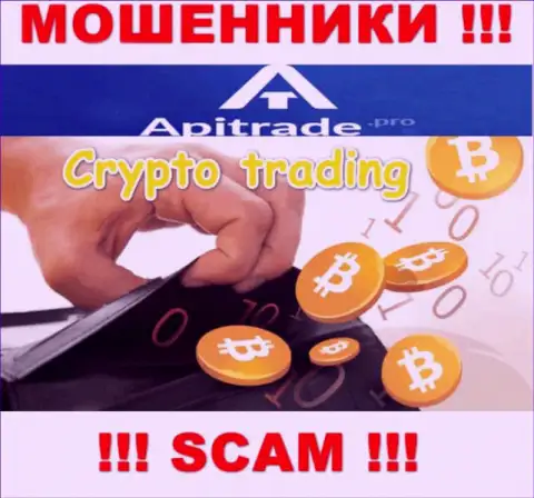 Рискованно верить ApiTrade Pro, оказывающим услуги в сфере Crypto trading