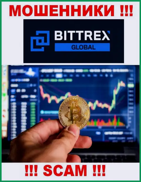 Не советуем совместно сотрудничать с ворюгами Bittrex Global (Bermuda) Ltd, сфера деятельности которых Торговля цифровыми деньгами