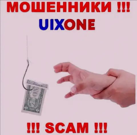 Крайне рискованно соглашаться иметь дело с internet ворюгами Uix One, присваивают средства