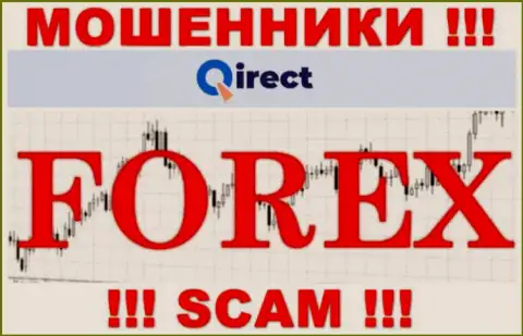 Qirect оставляют без вложенных денег доверчивых клиентов, которые поверили в легальность их деятельности