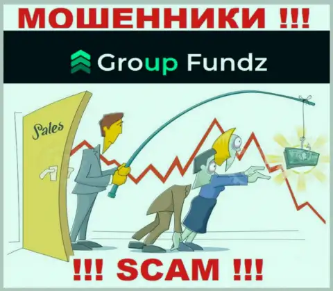 Намерены забрать денежные активы с дилинговой компании GroupFundz, не выйдет, даже когда заплатите и комиссионные сборы