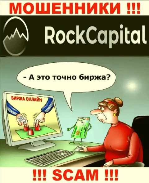 Даже и не мечтайте, что отправив дополнительные накопления в организацию Rock Capital хоть что-то сумеете заработать - вас надувают