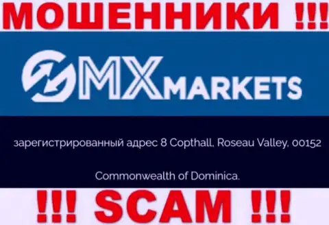 GMXMarkets - это МОШЕННИКИMalarkey Consulting LTDЗарегистрированы в офшорной зоне по адресу 8 Copthall, Roseau Valley, 00152 Commonwealth of Dominica