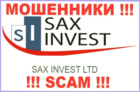 Инфа про юридическое лицо мошенников Sax Invest - SAX INVEST LTD, не спасет Вас от их загребущих рук