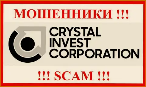 Crystal Invest Corporation - это СКАМ ! МОШЕННИК !!!