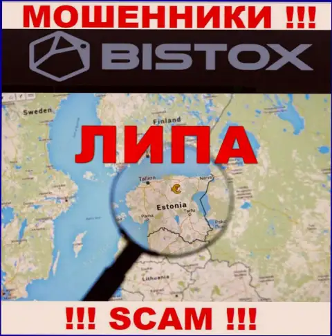 Ни одного слова правды касательно юрисдикции Bistox на web-портале организации нет - это мошенники