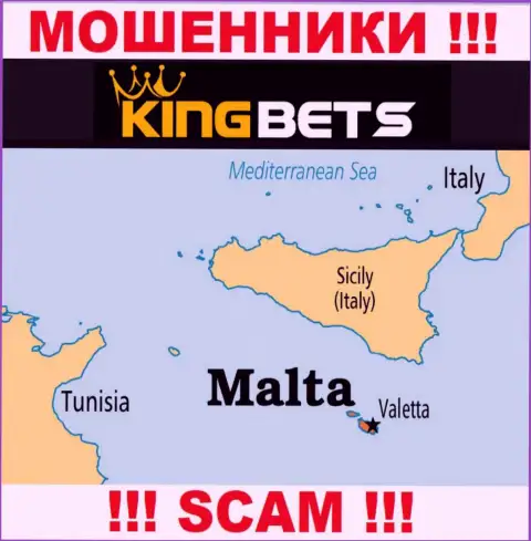 KingBets Pro - это интернет-лохотронщики, имеют офшорную регистрацию на территории Malta