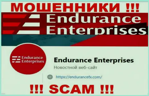 Пообщаться с интернет мошенниками из компании Endurance Enterprises Вы сможете, если отправите письмо им на адрес электронного ящика