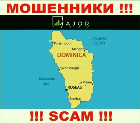 Воры Major Trade пустили корни на территории - Commonwealth of Dominica, чтобы спрятаться от ответственности - МОШЕННИКИ